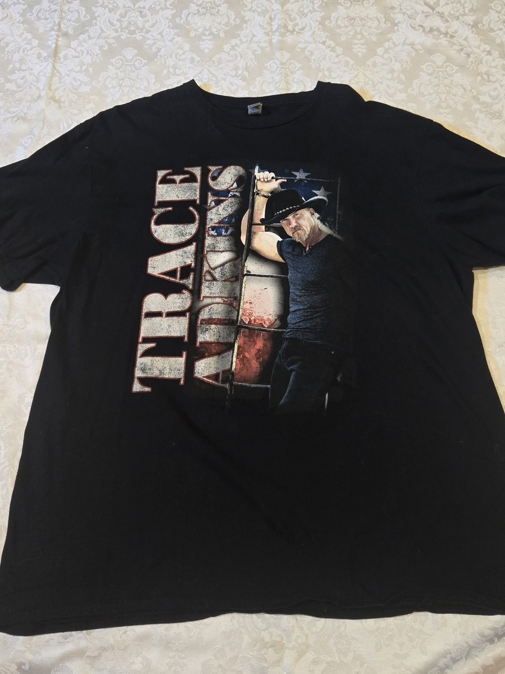 Trace Adkins Black Short Sleeve Tour Tee